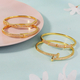 minimalist Gold Zircon Bracelet With Diamond Clasp