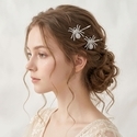 personalized Spider Hair Clip HS-J6431 rhinestone Spider Side Clip Gothic Halloween Hair Accessory