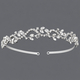 minimalist Rhinestone Crown Hair Accessory