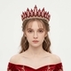 vintage Light Luxury Rhinestone Alloy Crown Tiara