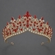 vintage Light Luxury Rhinestone Alloy Crown Tiara