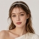 light luxury minimalist silver headband TS-J2245 light Luxury Minimalist Rhinestone Headband For Women