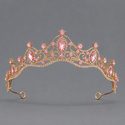 rhinestone Alloy Crown Tiara For Women Wedding Evening Dress