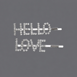 Silver Versatile Hair Clip Hs-J5952 (2-Pack)