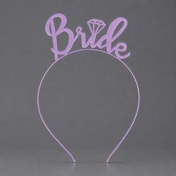 Purple Bride Headband Ts-J2235perple