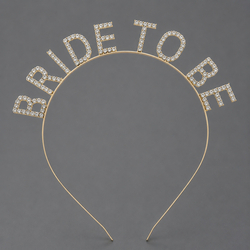 Gold Letter Party Headband Ts-J3269g