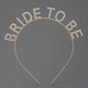 rhinestone Letter Party Headband Multi-Style