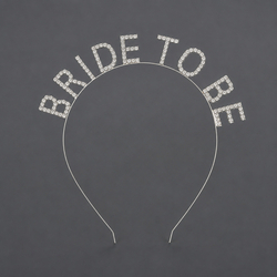 Silver Letter Party Headband Ts-J3269s