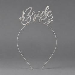 Silver Rhinestone Bride Headband Ts-J3311s