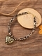 leopard print heart Leopard Print Pendant Leather Cord Necklace