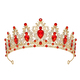 european Style Rhinestone Bridal Crown Headpiece