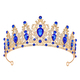 european Style Rhinestone Bridal Crown Headpiece