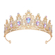 european Style Rhinestone Bridal Crown Headpiece