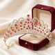 rhinestone Alloy Crown Princess Headpiece Wedding Hair Accessory