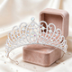 rhinestone Alloy Crown Princess Headpiece Wedding Hair Accessory