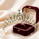 rhinestone Alloy Crown Princess Headpiece Wedding Hair Accessory