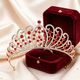 rhinestone Alloy Crown Princess Headpiece Wedding Hair Accessory