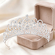 rhinestone Alloy Crown Princess Headpiece Wedding Hair Accessory