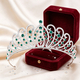 rhinestone Alloy Crown Princess Headpiece Wedding Hair Accessory