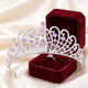 rhinestone Alloy Crown Princess Headpiece Wedding Hair Accessory