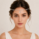 retro Multi-Layer Rhinestone Forehead Drop Headpiece
