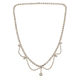 retro Multi-Layer Rhinestone Forehead Drop Headpiece