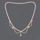 retro Multi-Layer Rhinestone Forehead Drop Headpiece
