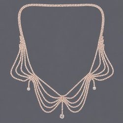 Golden Portrait Versatile Forehead Chain Hs-J6693g