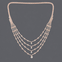retro Multi-Layer Rhinestone Forehead Drop Headpiece