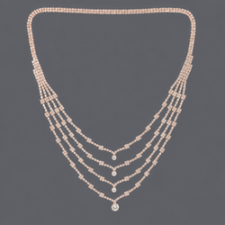 Golden Light Luxury Versatile Forehead Chain Hs-J6694g
