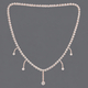 retro Multi-Layer Rhinestone Forehead Drop Headpiece