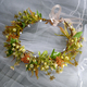 floral Wreath Bridal Hairband For Wedding And Beach Photoshoot
