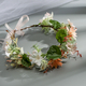 floral Wreath Bridal Hairband For Wedding And Beach Photoshoot