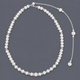 gentle Pearl Necklace NS-J5906 long Pearl Tassel Back Body Chain Necklace