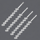 light Luxury Zircon One-Word Hair Clip For Women