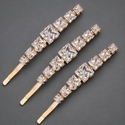 light Luxury Zircon One-Word Hair Clip For Women