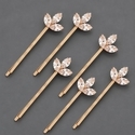 light Luxury Zircon One-Word Hair Clip For Women