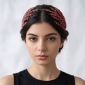 heavy-Duty Full-Diamond Wide Headband Luxury Bridal Wedding Headpiece