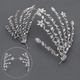heavy-Duty Full-Diamond Wide Headband Luxury Bridal Wedding Headpiece