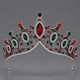 baroque Vintage Rhinestone Crown Tiara For Bridal Wedding