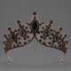 baroque Vintage Rhinestone Crown Tiara For Bridal Wedding