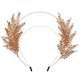 vintage Greek style leaf headband greek Goddess Leaf Headband Rhinestone Bridal Hair Accessory