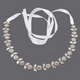 fashionable Versatile Gold Belt WS-J012 floral Leaf Satin Ribbon Waist Belt For Women