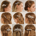 vintage Style Bridal Rhinestone Hair Comb