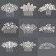 vintage Style Bridal Rhinestone Hair Comb