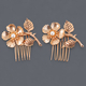 vintage Style Bridal Rhinestone Hair Comb