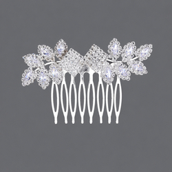 Silver Banquet Light Luxury Hair Comb Hs-J6800s