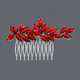vintage Style Bridal Rhinestone Hair Comb