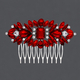 vintage Style Bridal Rhinestone Hair Comb