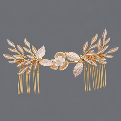 Gold Versatile Daily Insert Comb Hs-J7215g